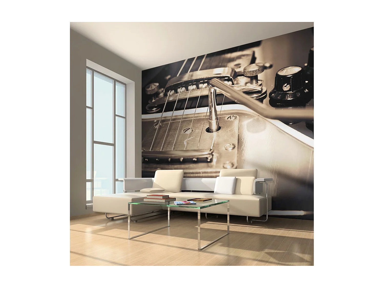 Papier Peint "Guitare" 154 x 200 cm