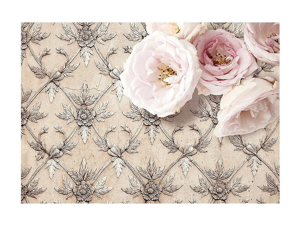 Papier Peint "Romantic Beige" 70 x 100 cm