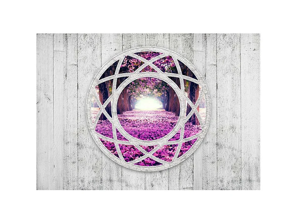 Papier Peint "Fuchsia Landscape" 70 x 100 cm