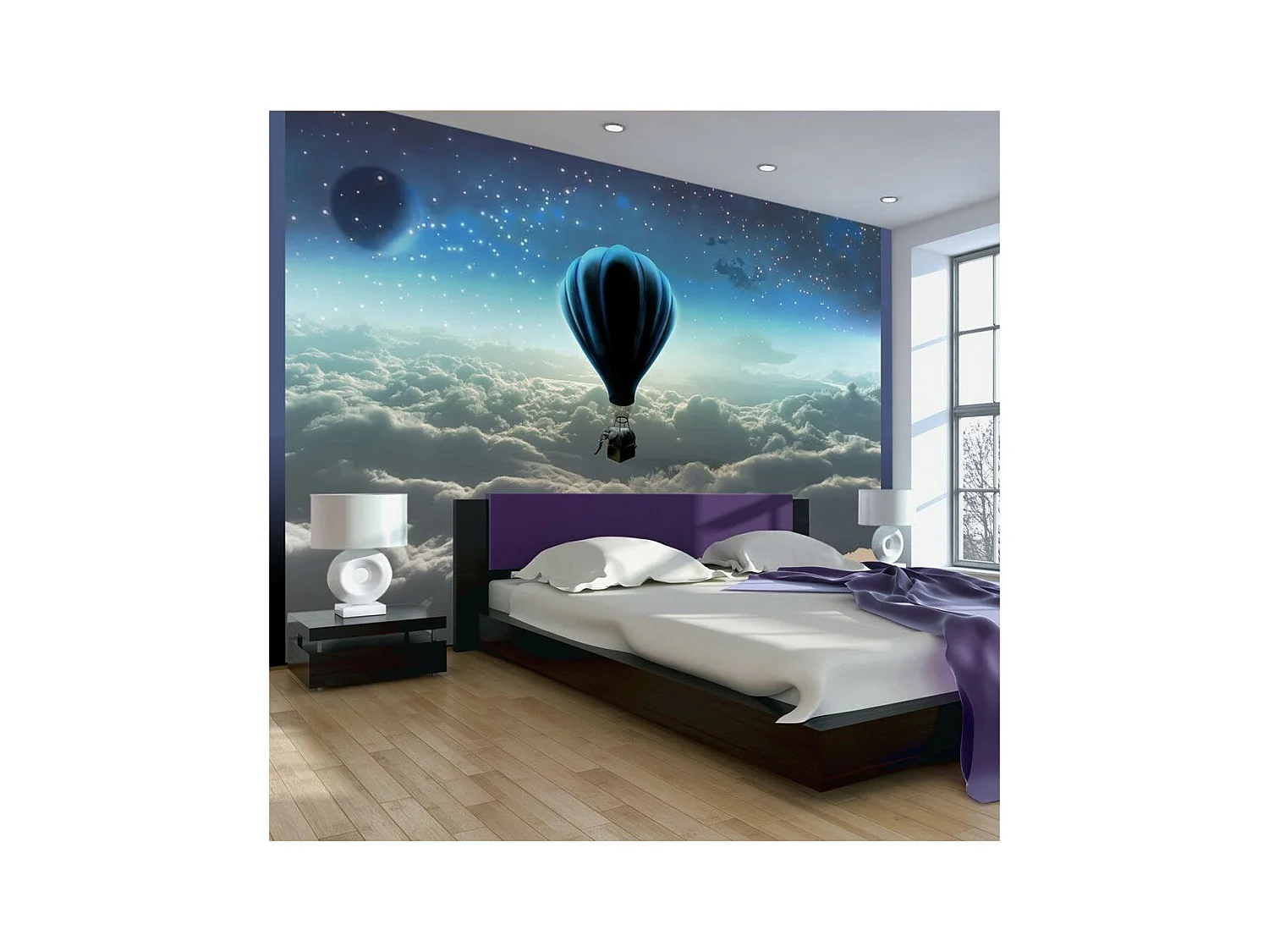 Papier Peint "Aventure Nocturne" 210 x 300 cm