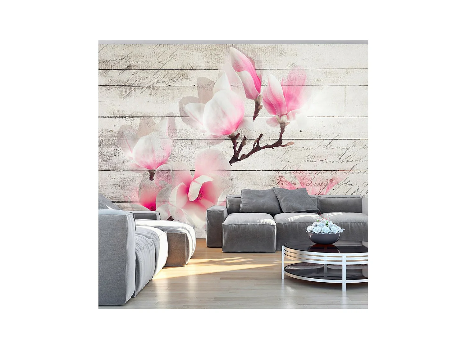 Papier Peint "Gentleness of the Magnolia" 105 x 150 cm