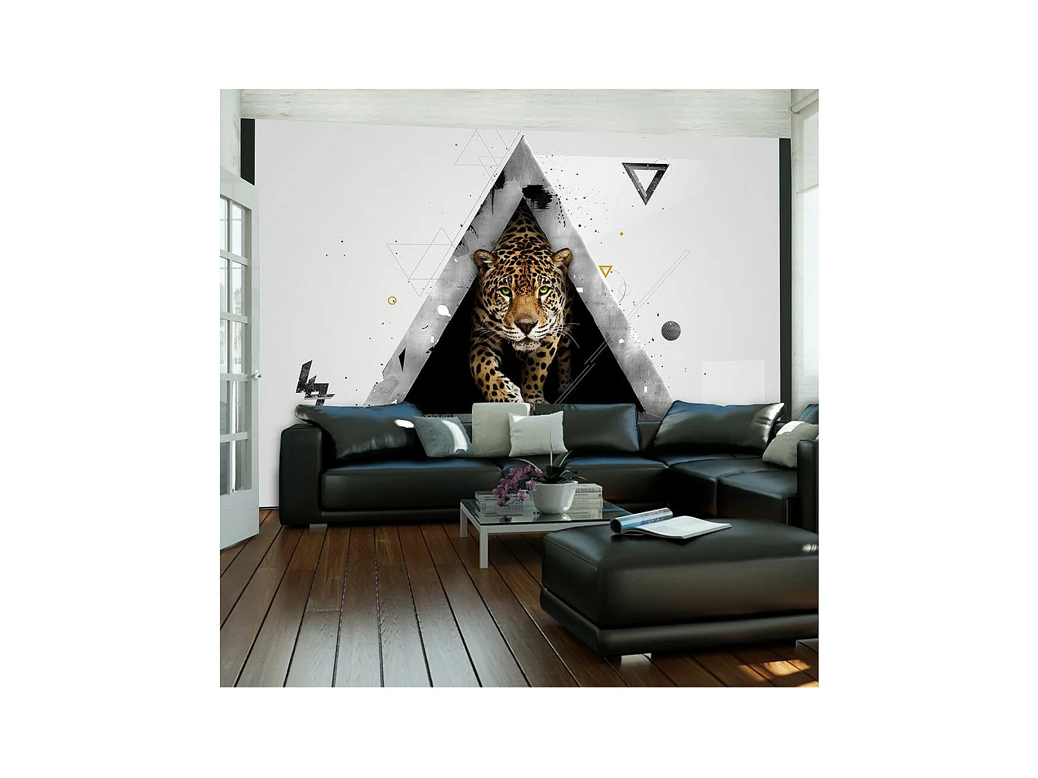 Papier Peint "Abstraction Sauvage" 270 x 350 cm