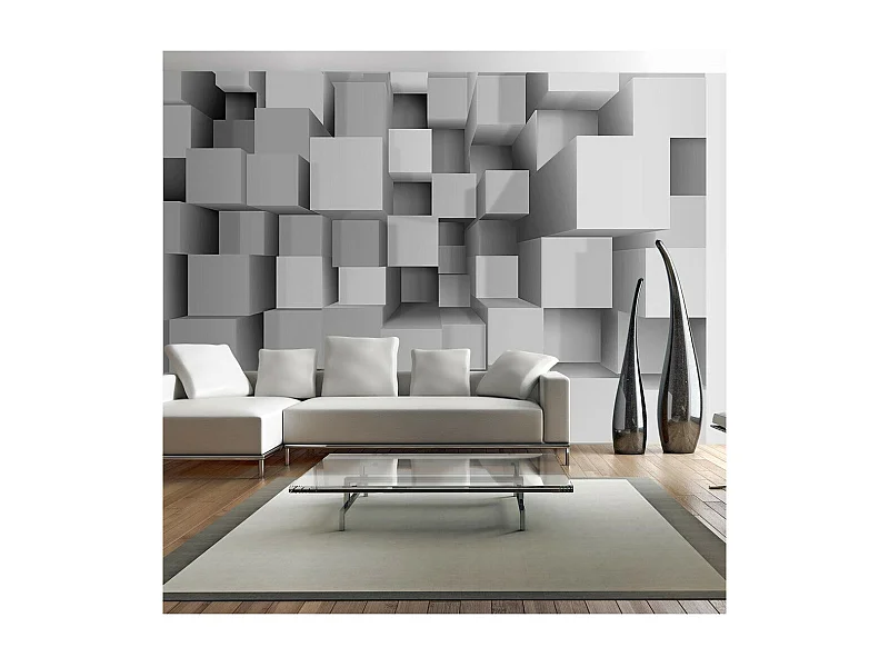 Papier Peint "Geometric Puzzle II" 210 x 300 cm