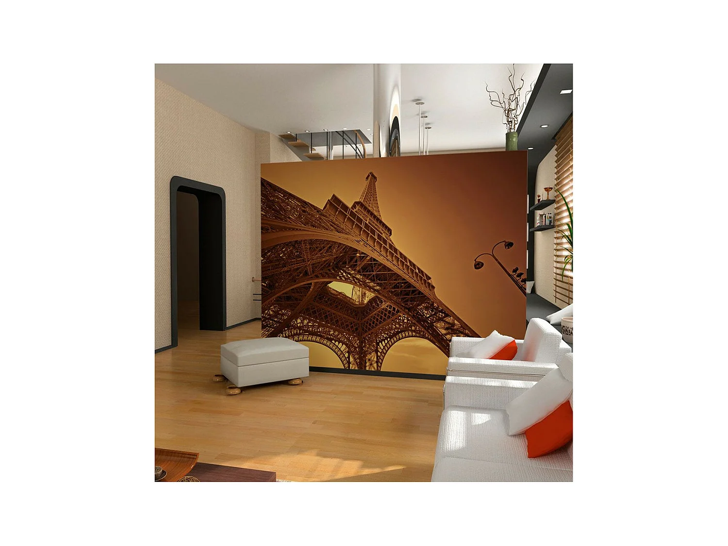 Papier Peint "Puissance de Paris" 270 x 350 cm