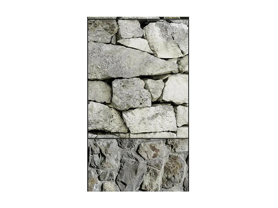 Papier Peint "Gray Stones" 50x1000cm