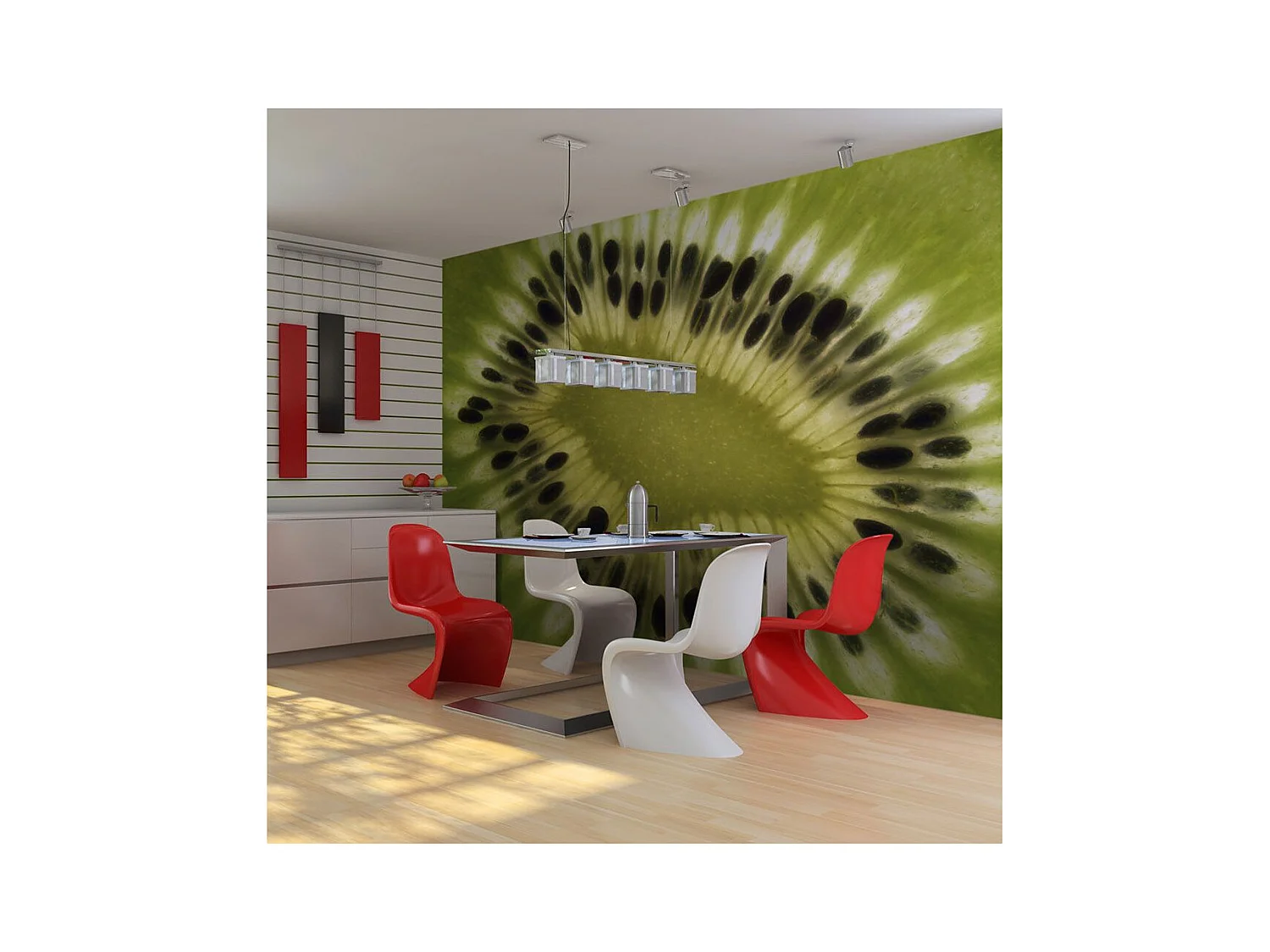 Papier Peint "Fruits : Kiwi" 154 x 200 cm