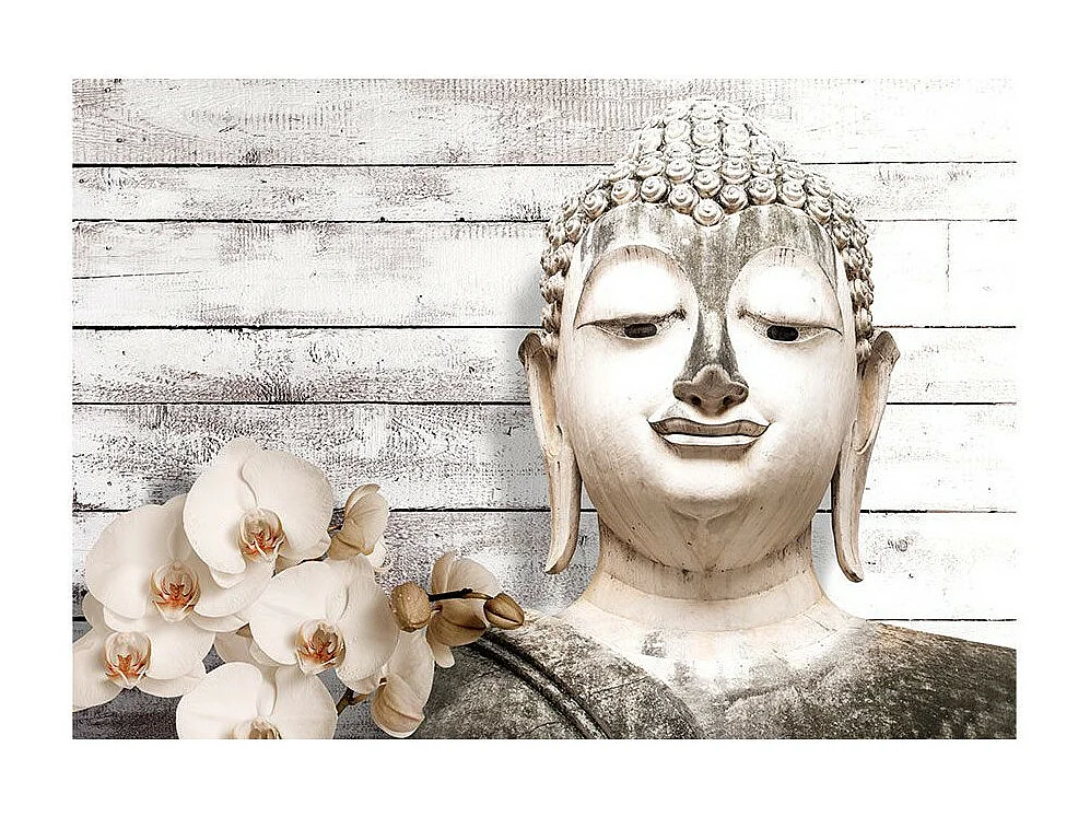 Papier Peint "Smiling Buddha" 245 x 350 cm