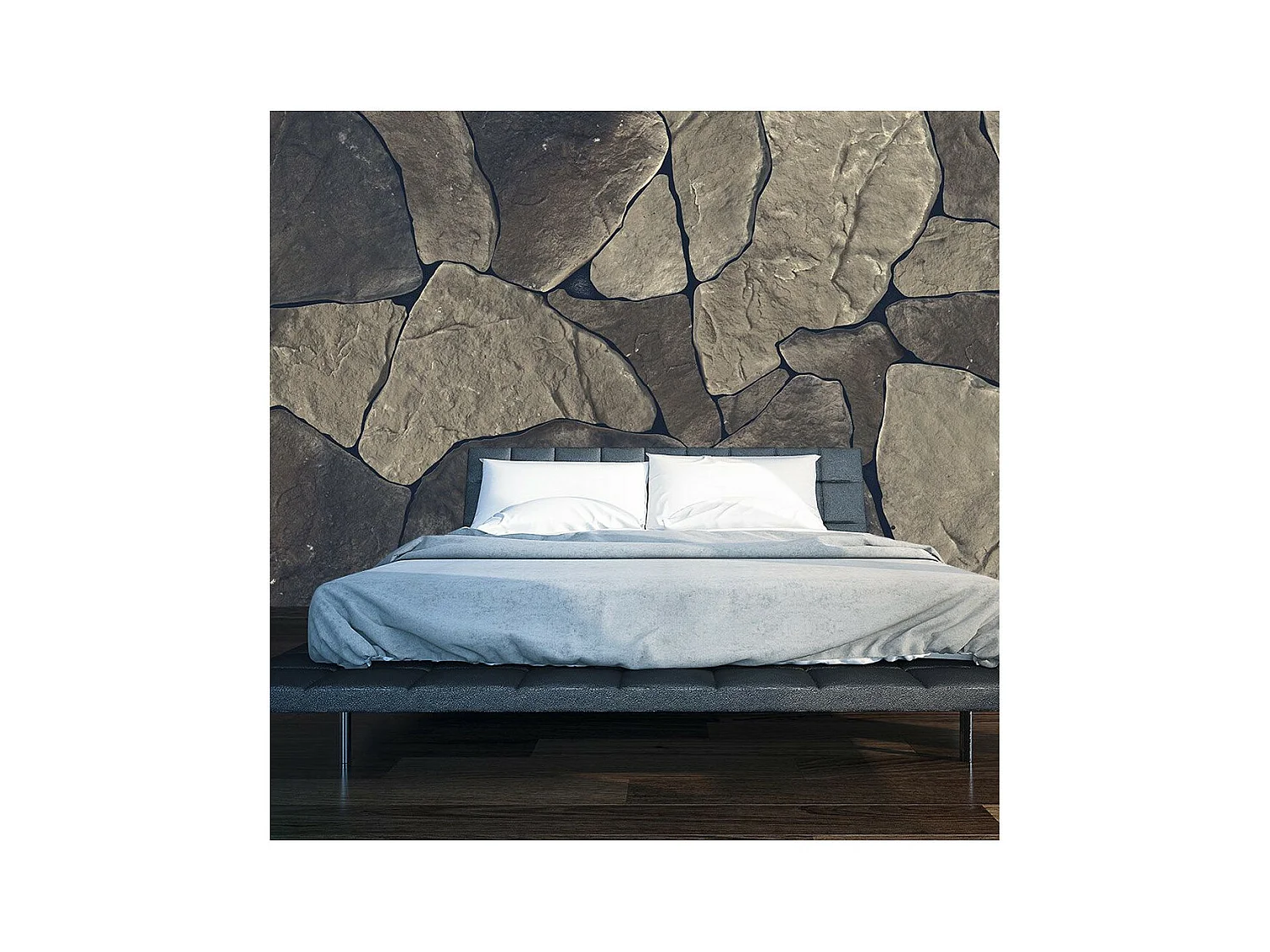 Papier Peint "Baltic Brown" 70 x 100 cm