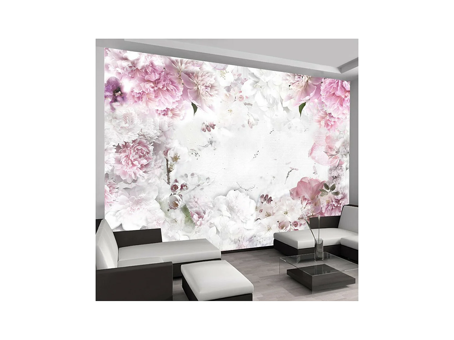 Papier Peint "Dancing Peonies" 210 x 300 cm