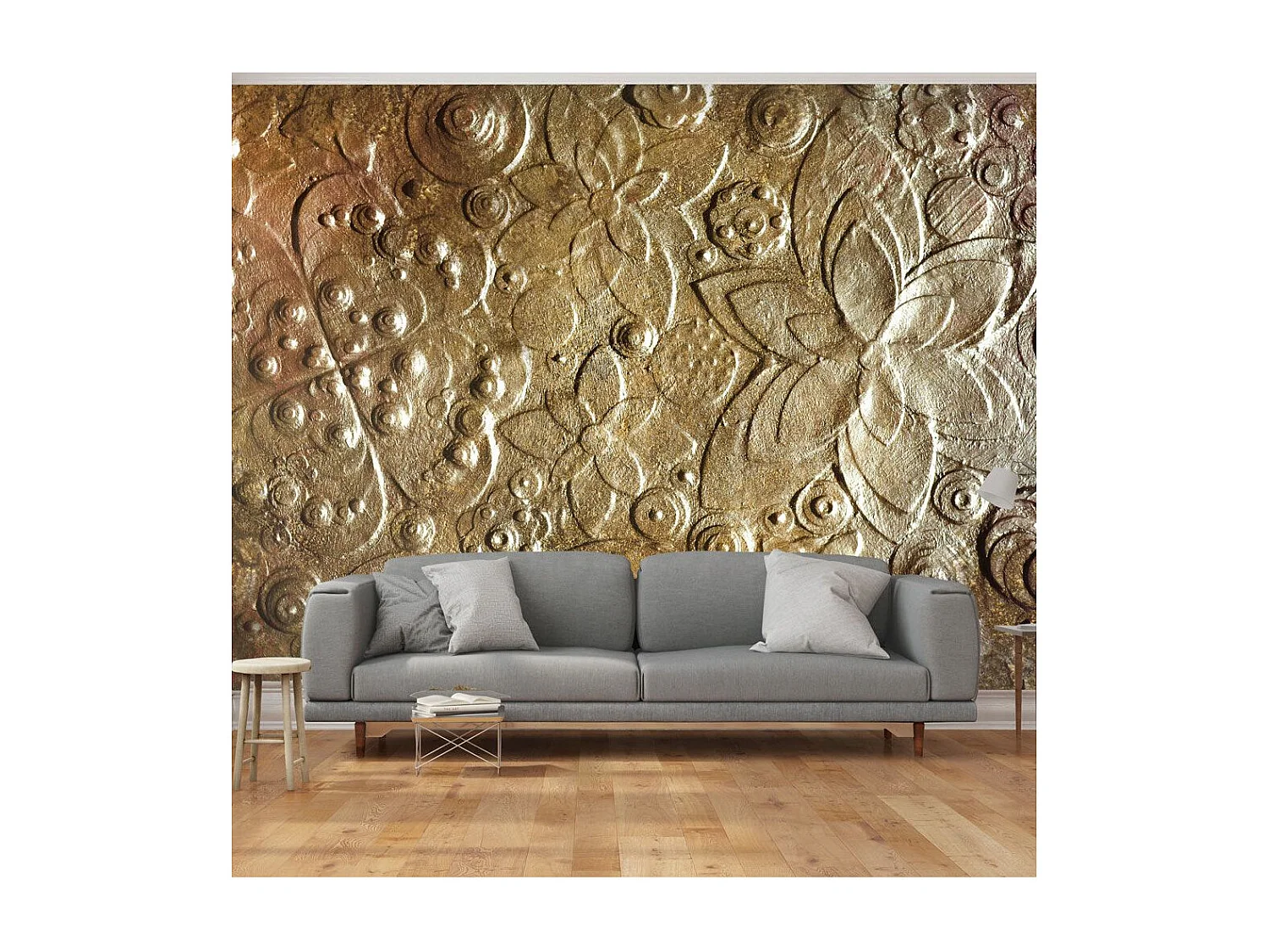 Papier Peint "Virtuosity of Gold" 245 x 350 cm