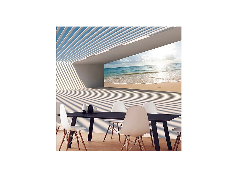 Papier Peint "City Beach" 70 x 100 cm