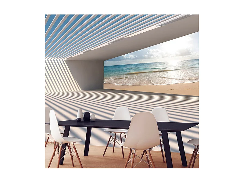 Papier Peint "City Beach" 70 x 100 cm