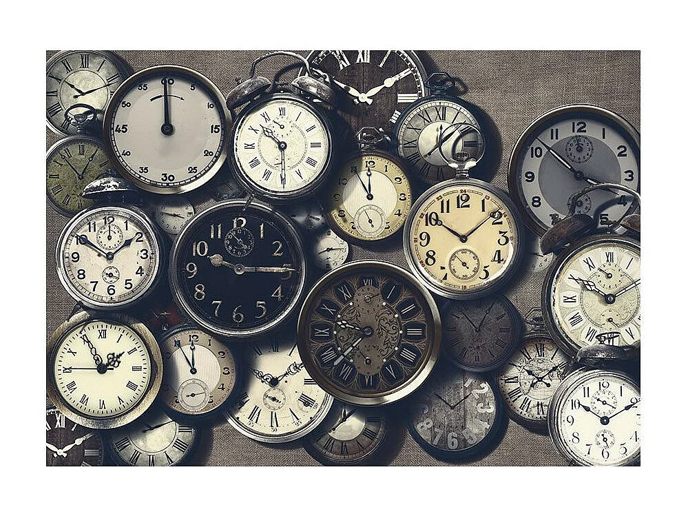 Papier Peint "Chronometers" 70 x 100 cm