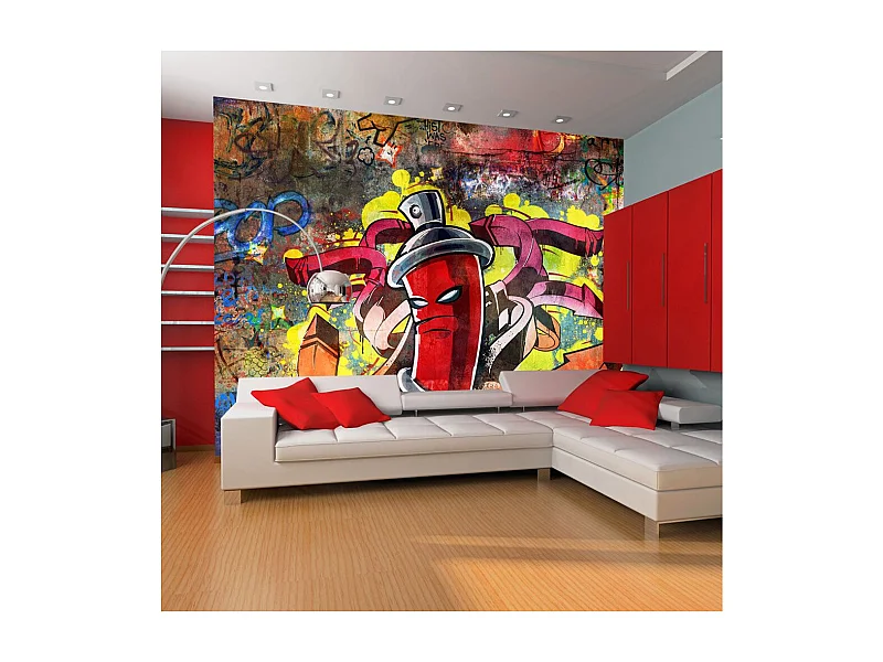 Papier Peint II "Graffiti Monster" 231 x 300 cm