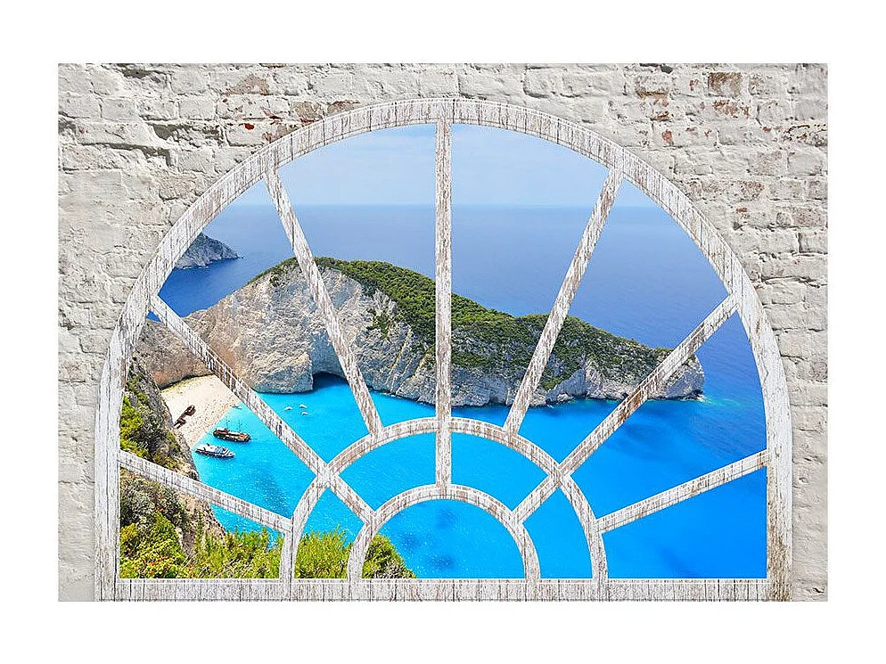 Papier Peint "Look at the Island of Dreams" 70 x 100 cm