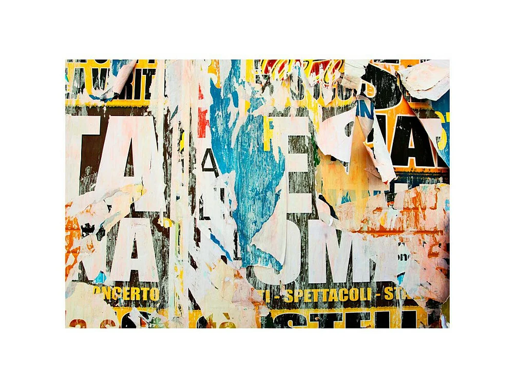 Papier Peint "Street Poster" 105 x 150 cm