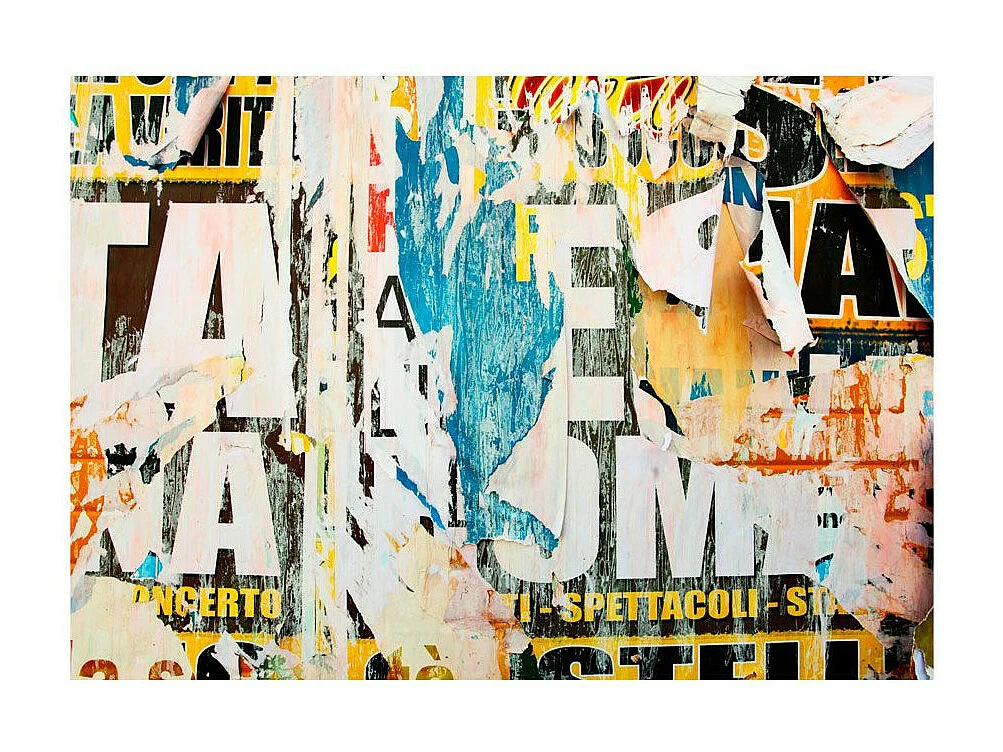 Papier Peint "Street Poster" 105 x 150 cm