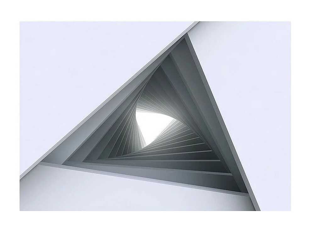 Papier Peint "Tunnel To the Future" 105 x 150 cm