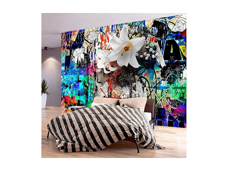 Papier Peint "Urban Lily" 70 x 100 cm
