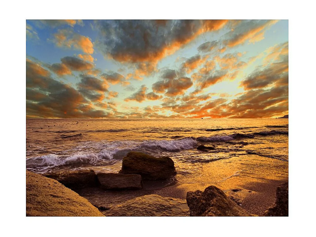 Papier Peint "Paysage Marin, Turquie" 154 x 200 cm