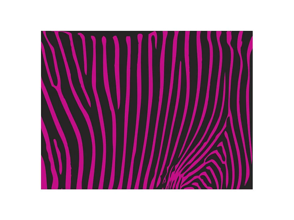 Papier Peint "Zebra Pattern Violet" 270 x 350 cm