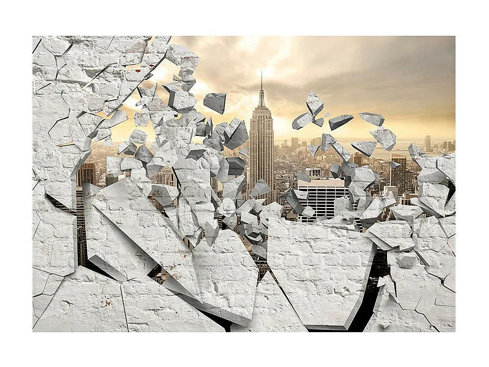 Papier Peint "NY City Behind the Wall" 210 x 300 cm