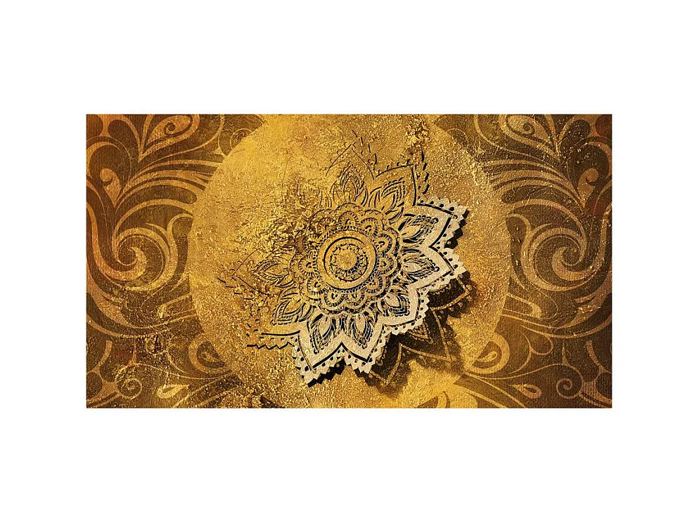 Papier Peint XXL "Golden Illumination" 280 x 500 cm