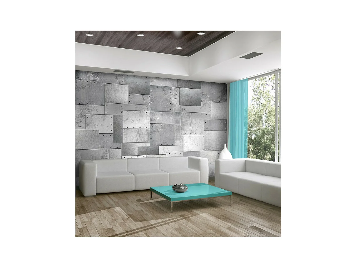 Papier Peint "In Industrial Style" 210 x 300 cm