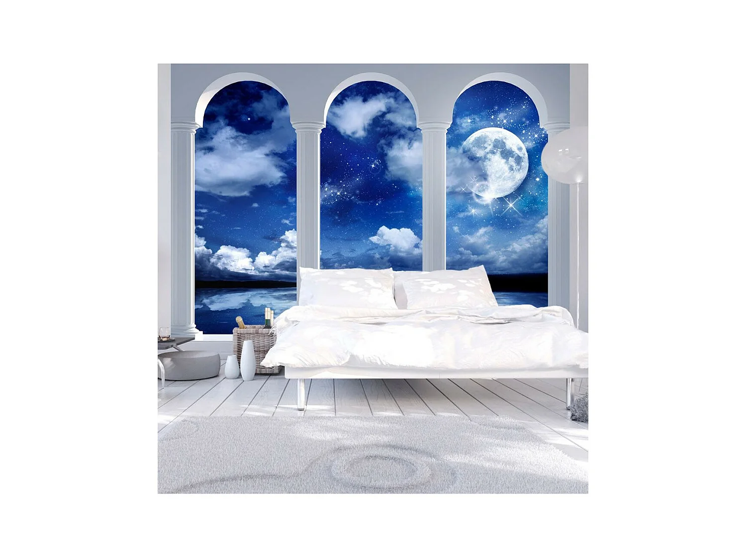 Papier Peint "Night in Greece" 105 x 150 cm