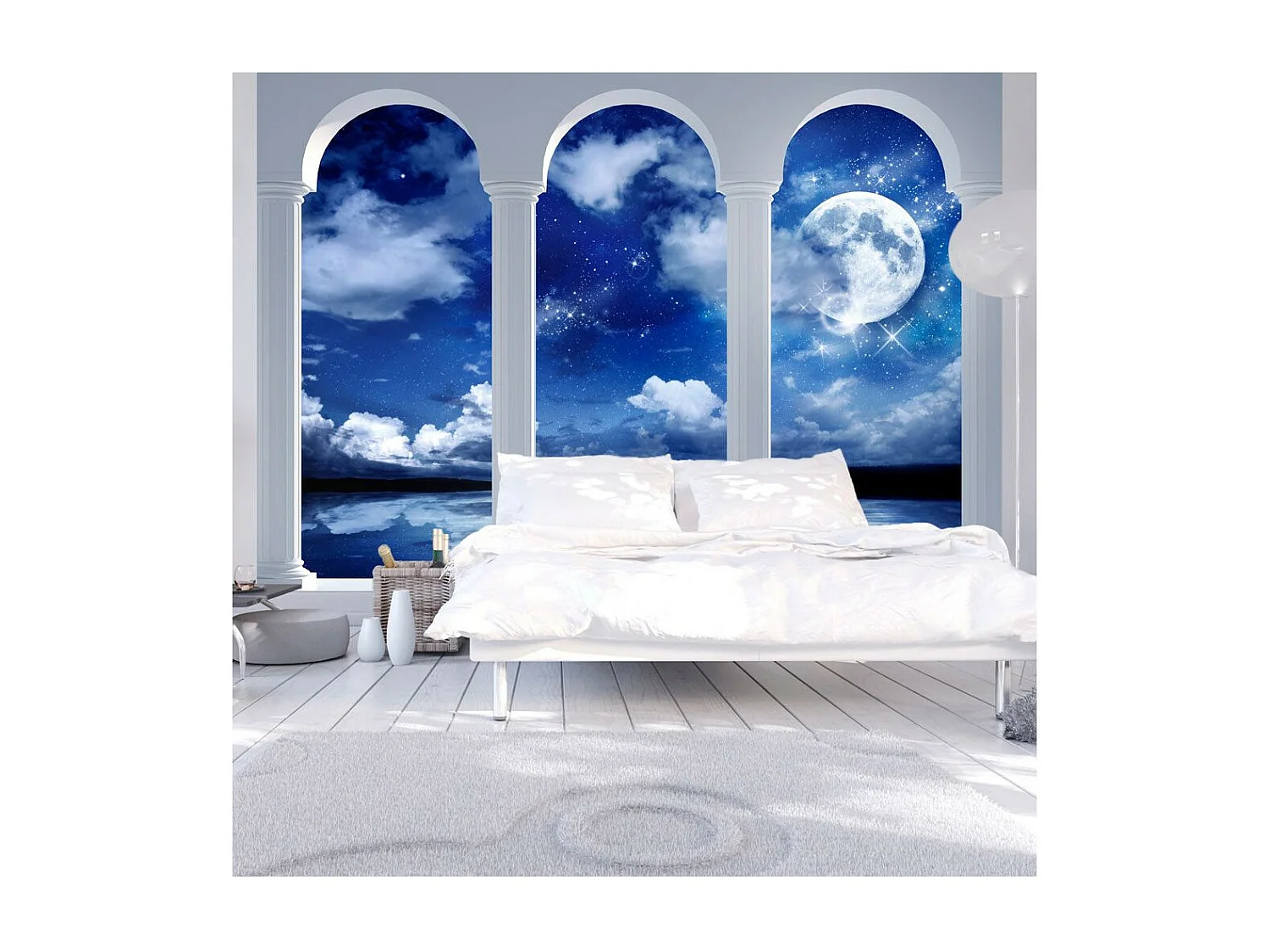 Papier Peint "Night in Greece" 105 x 150 cm