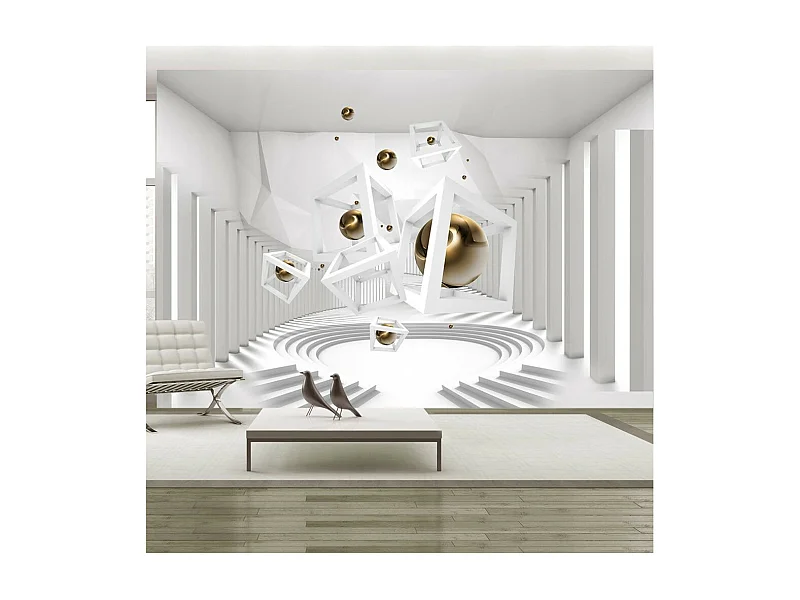 Papier Peint "Geometrical Corridor" 105 x 150 cm