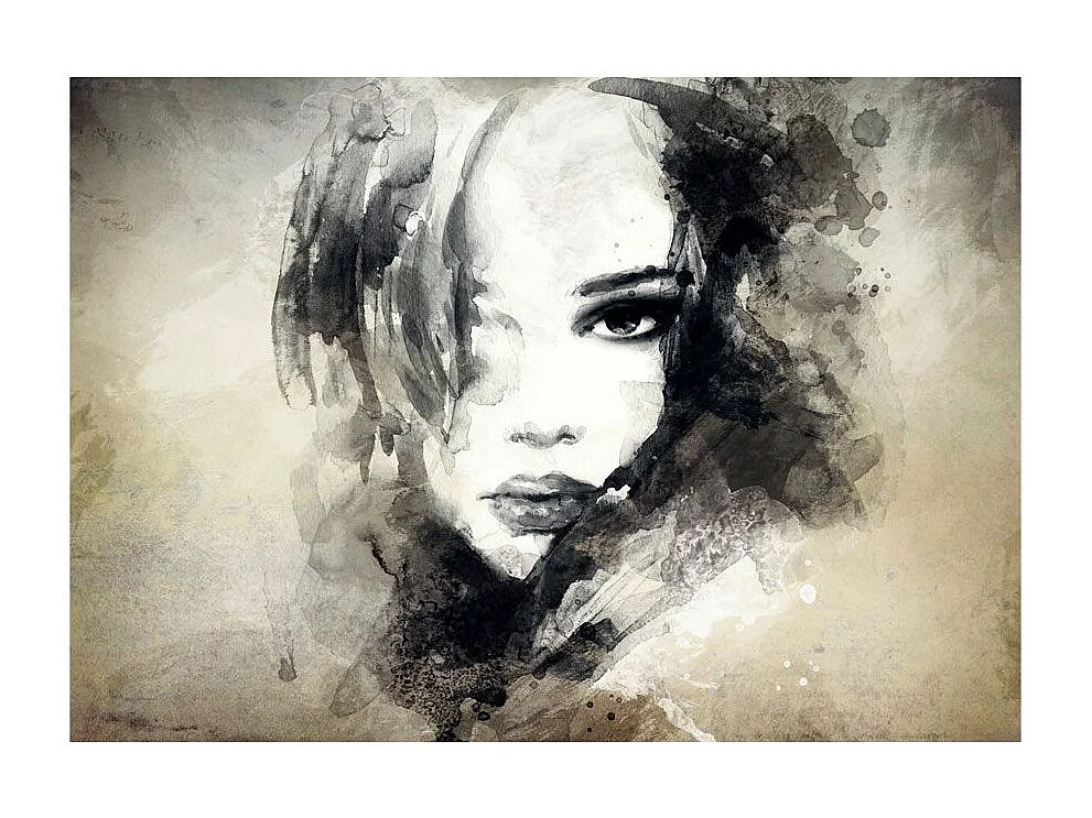 Papier Peint "Mysterious Girl" 175 x 250 cm