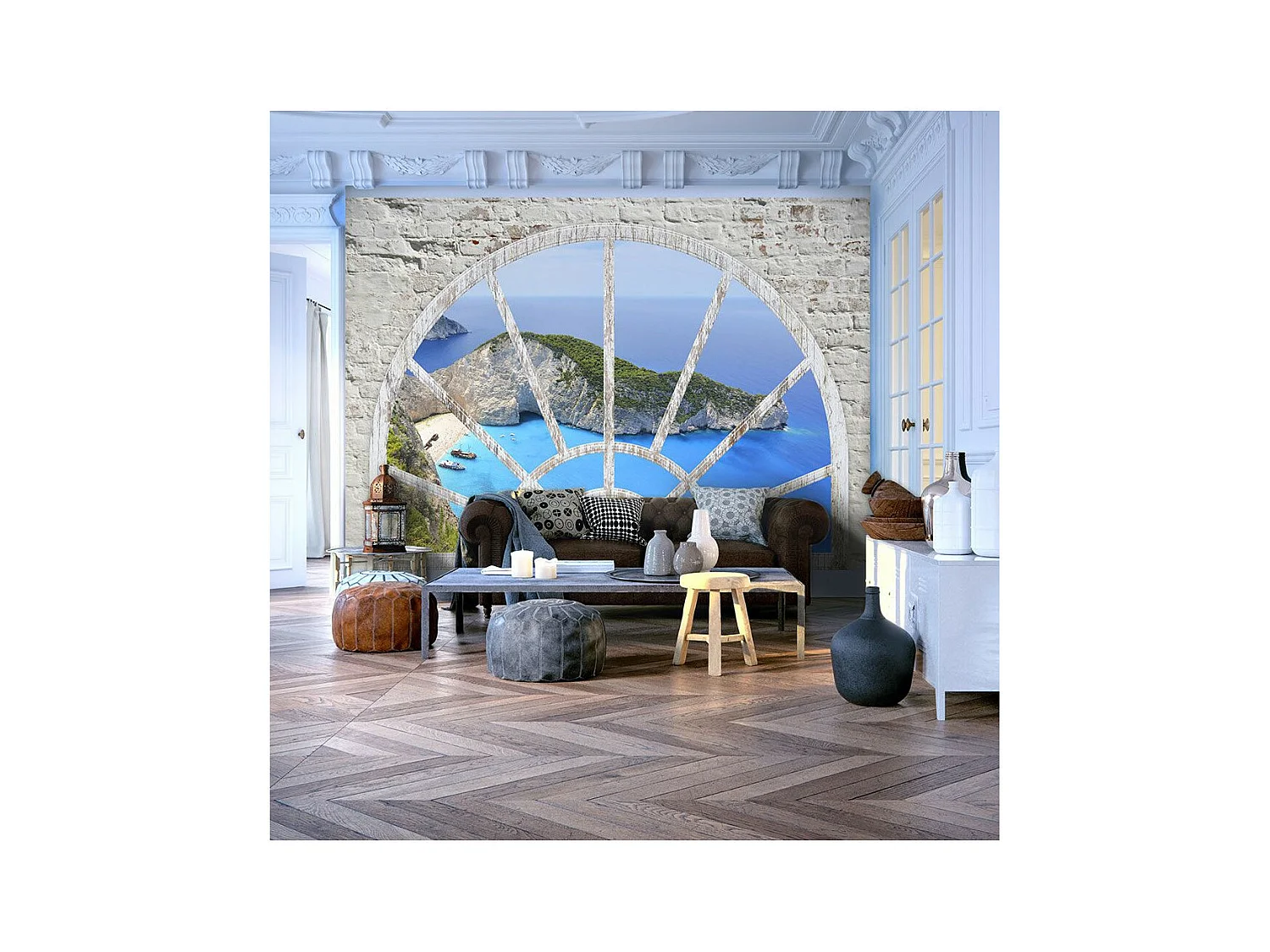 Papier Peint "Look at the Island of Dreams" 140 x 200 cm