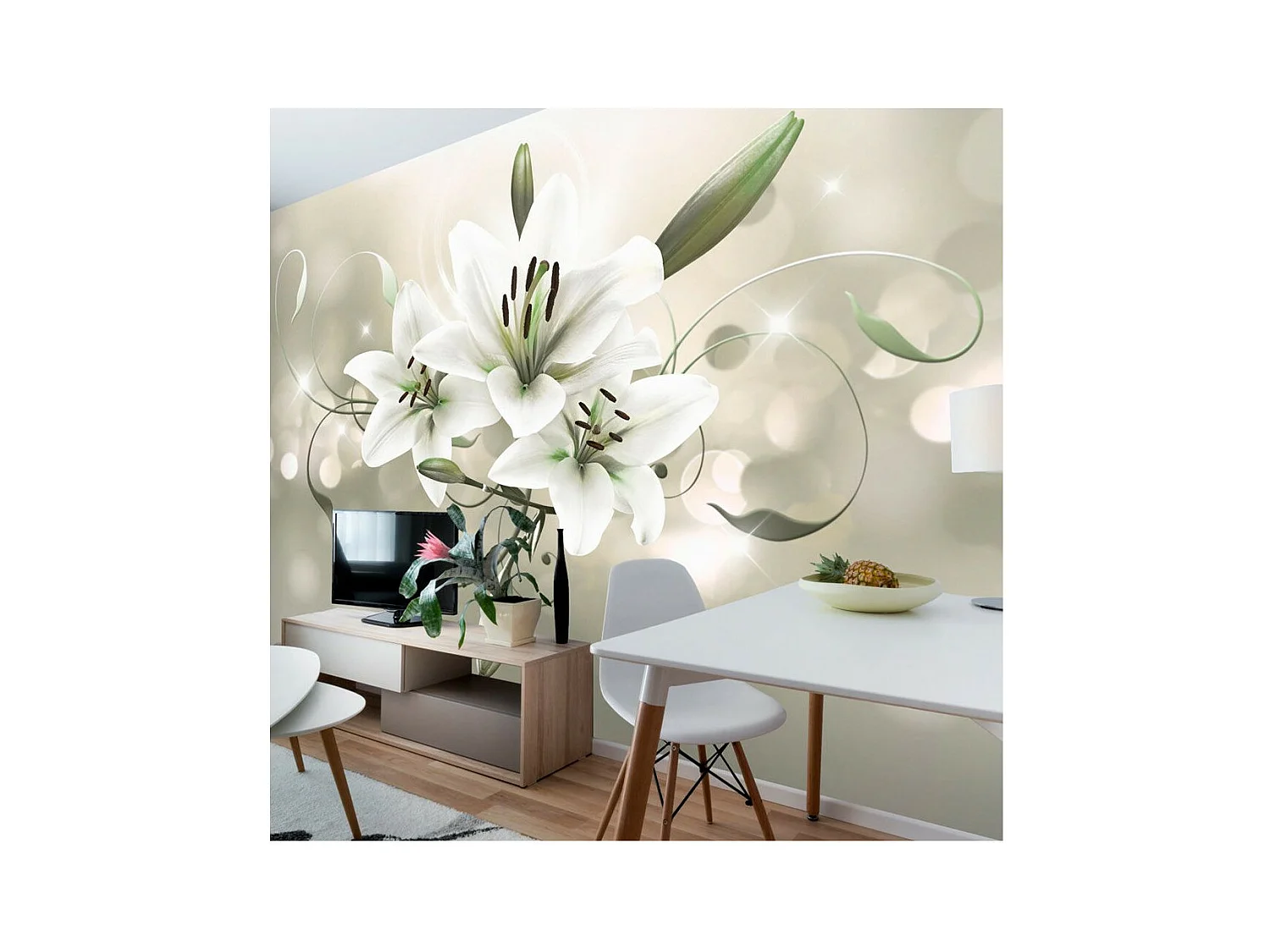 Papier Peint "Lily Flower of Masters" 70 x 100 cm