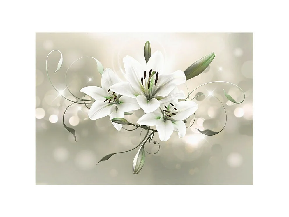 Papier Peint "Lily Flower of Masters" 70 x 100 cm