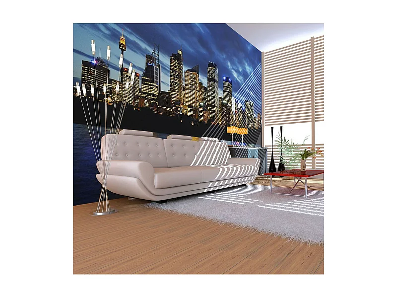 Papier Peint "Nuages ??du Soir sur Sydney" 270 x 350 cm