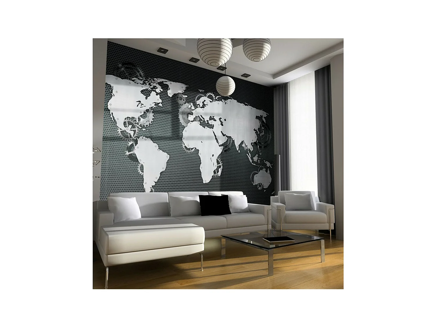 Papier Peint "Mechanical World" 270 x 350 cm