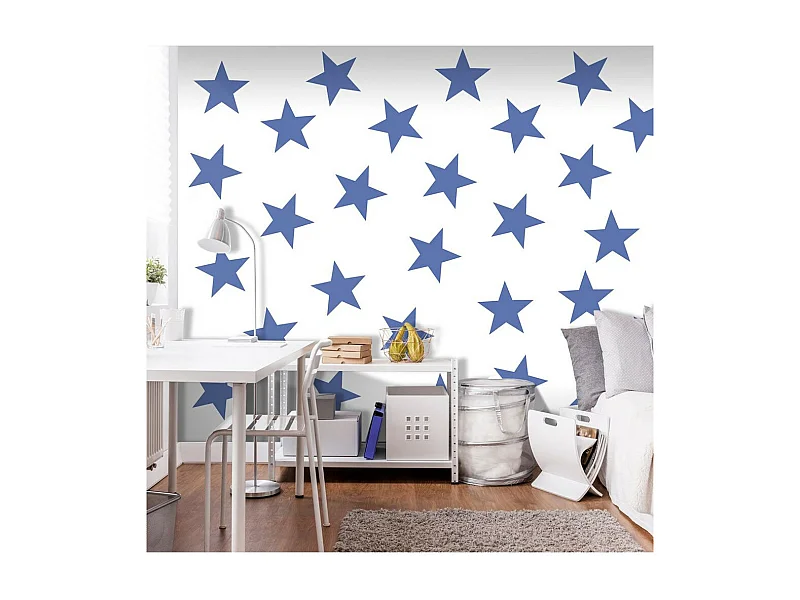 Papier Peint "Blue Star" 245 x 350 cm