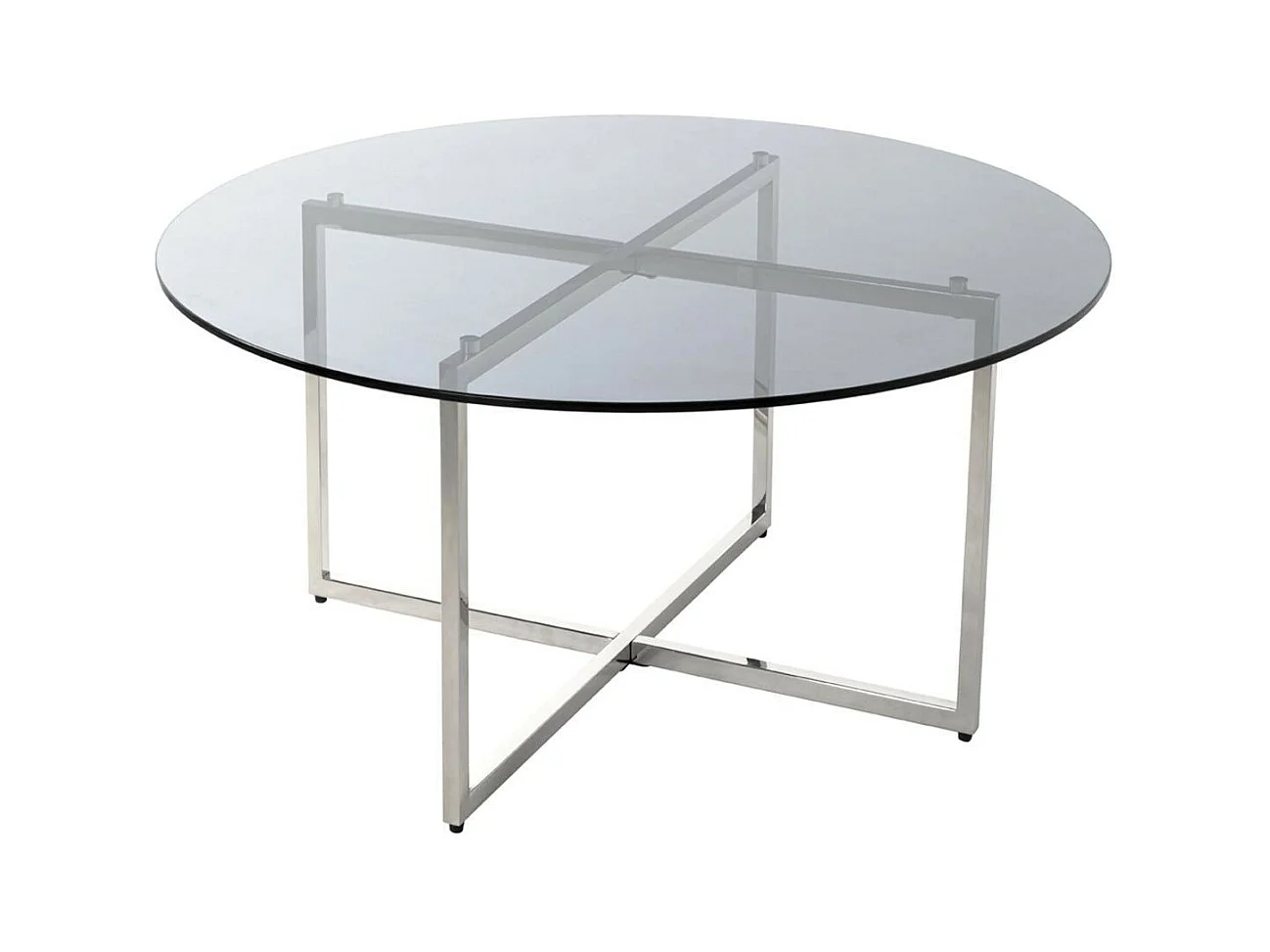 Table d'Appoint Design "Comada" 75cm Gris