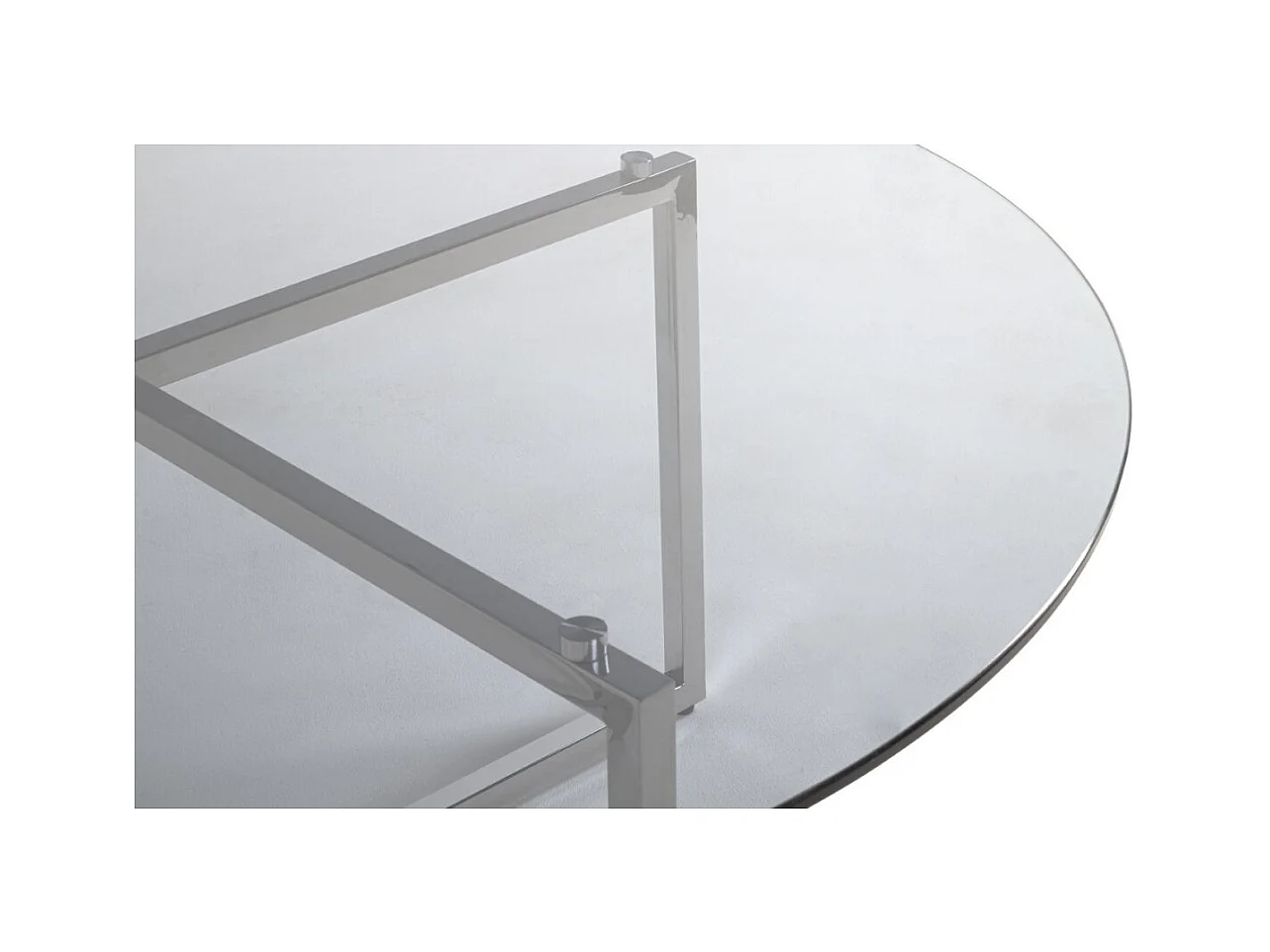 Table d'Appoint Design "Comada" 75cm Gris