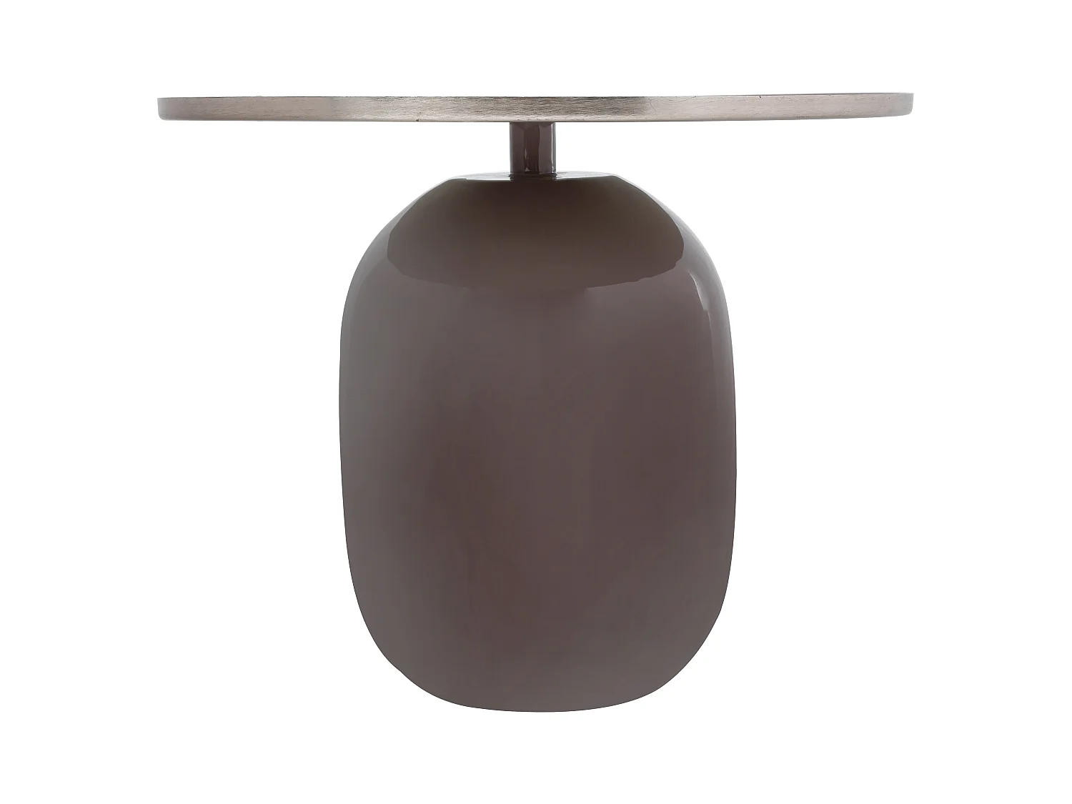 Table d'Appoint Design "Lucile" 51cm Gris