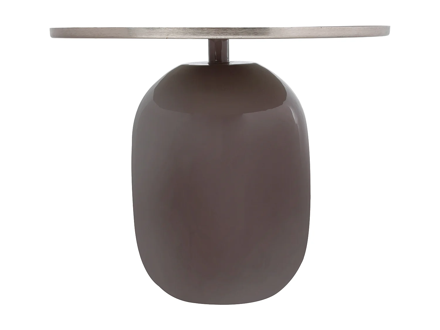 Table d'Appoint Design "Lucile" 51cm Gris