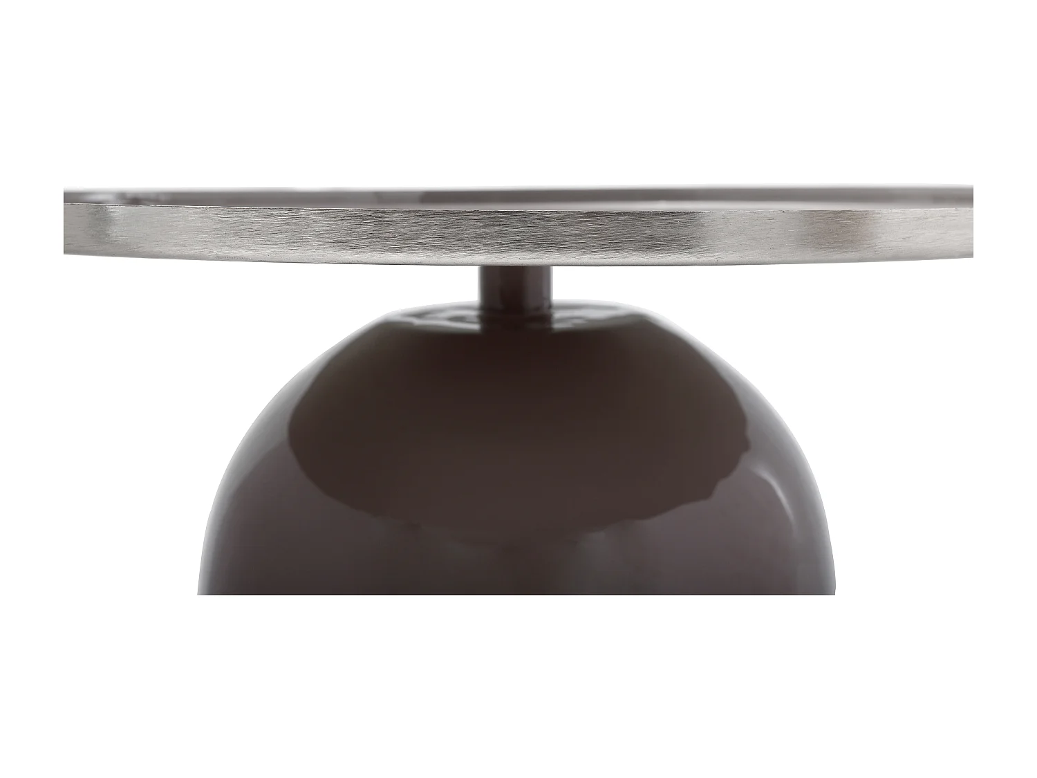 Table d'Appoint Design "Lucile" 51cm Gris