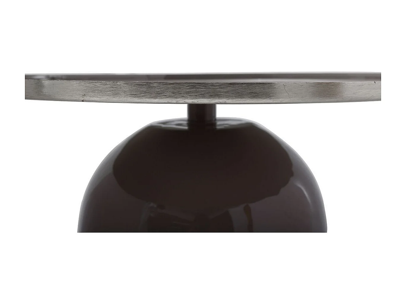 Table d'Appoint Design "Lucile" 51cm Gris