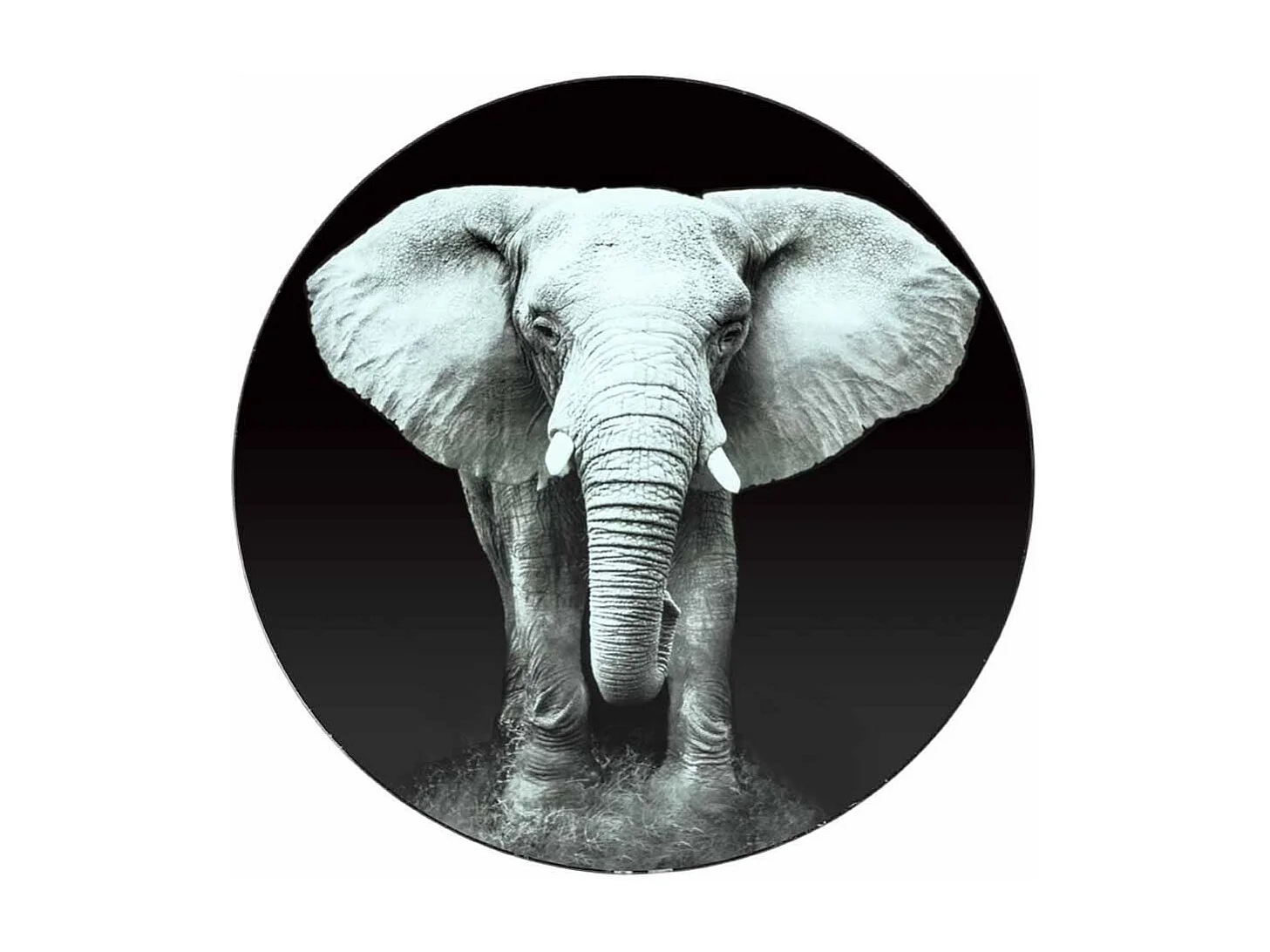 Table d'Appoint Design "Jumbo" 41cm Noir