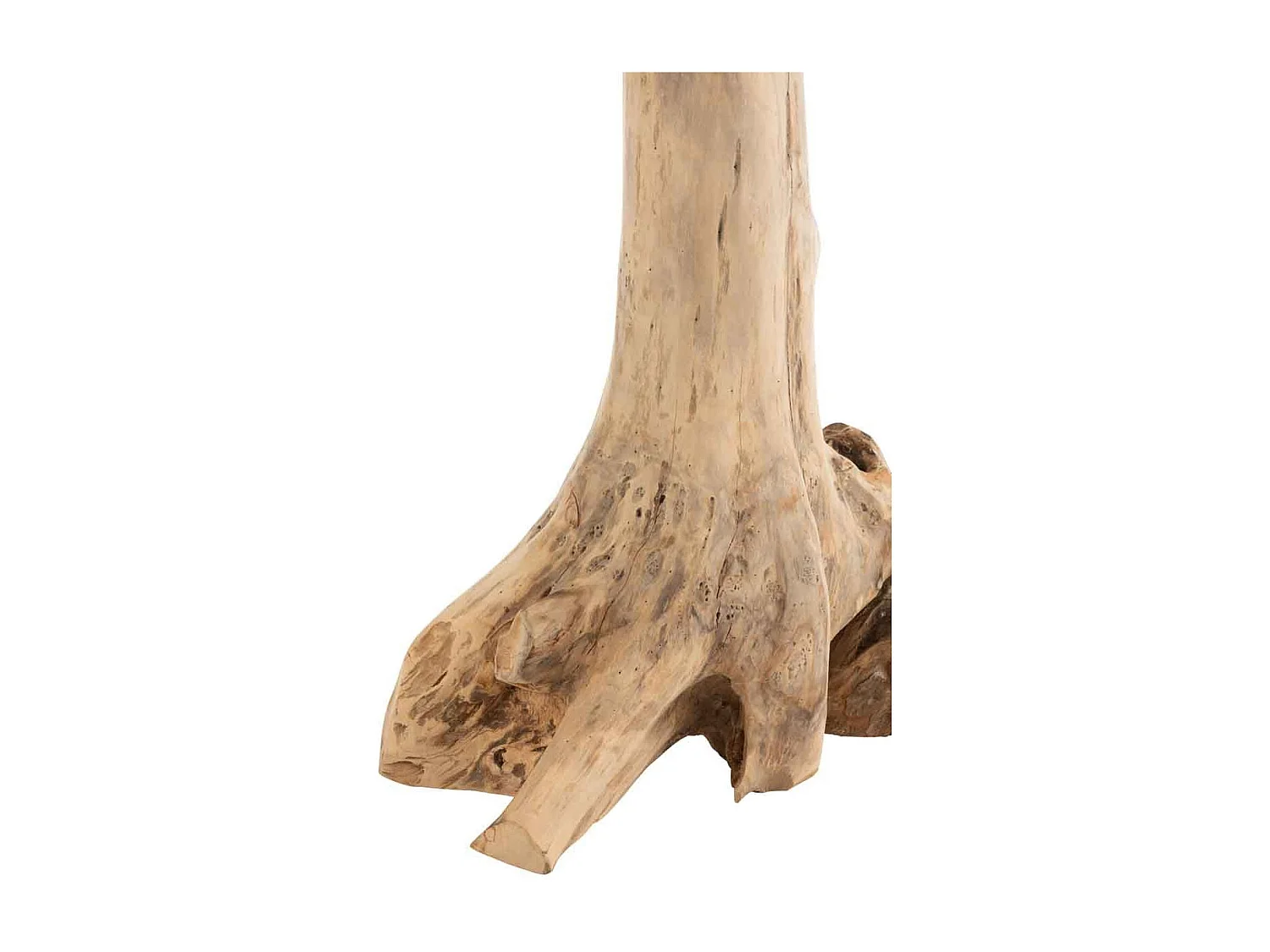 Amy bijzettafel van natuurlijk teakhout L 46,5 cm