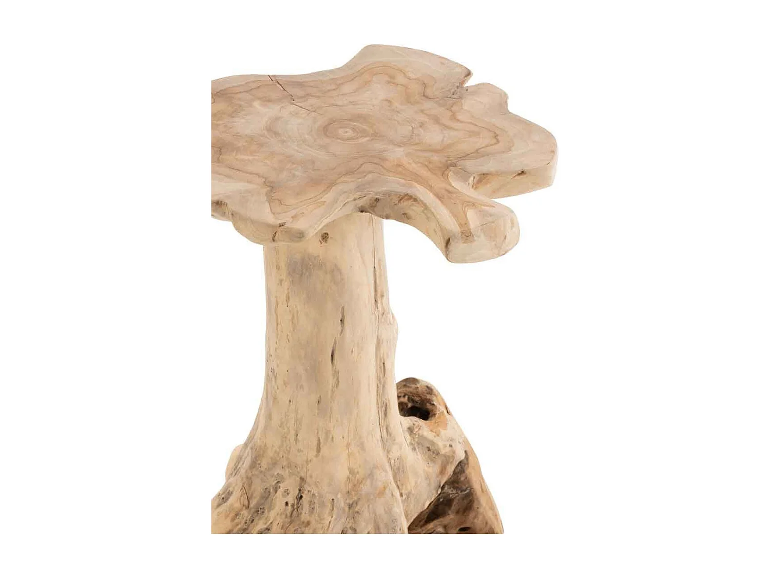 Amy bijzettafel van natuurlijk teakhout L 46,5 cm