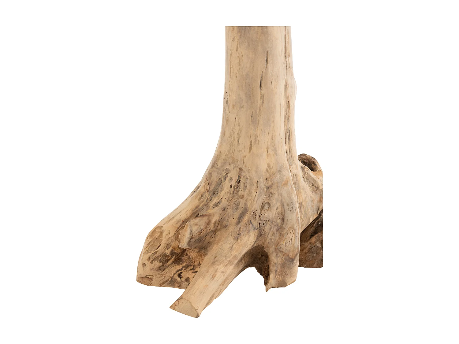 Amy bijzettafel van natuurlijk teakhout L 46,5 cm