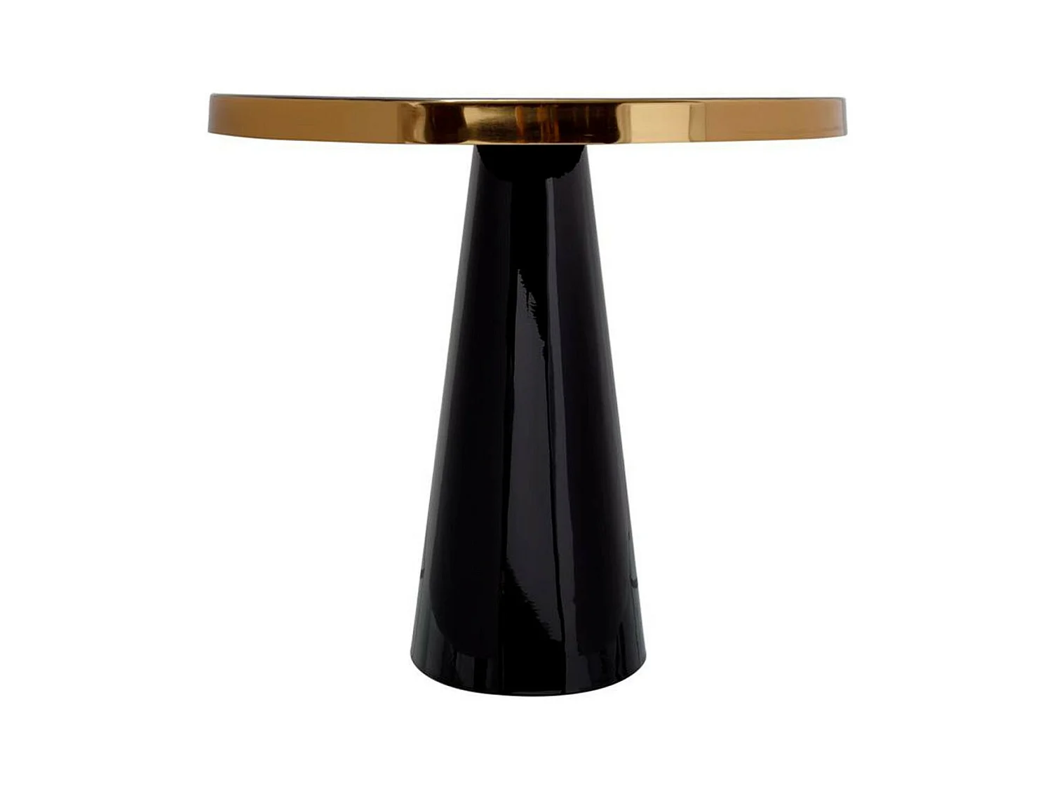 Table d'Appoint Design "Magoga" 51cm Noir