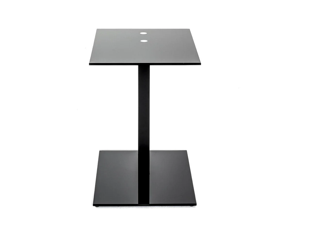 Table d'Appoint Design "Epox" 50cm Noir